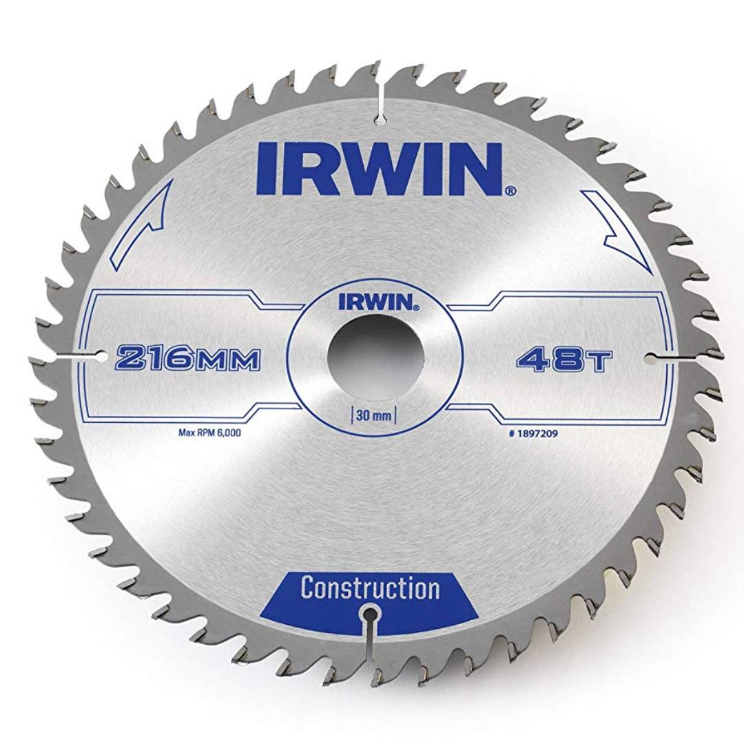 IRWIN 1897209 Professional Wood Circular Saw Blade 8.5 Inches
