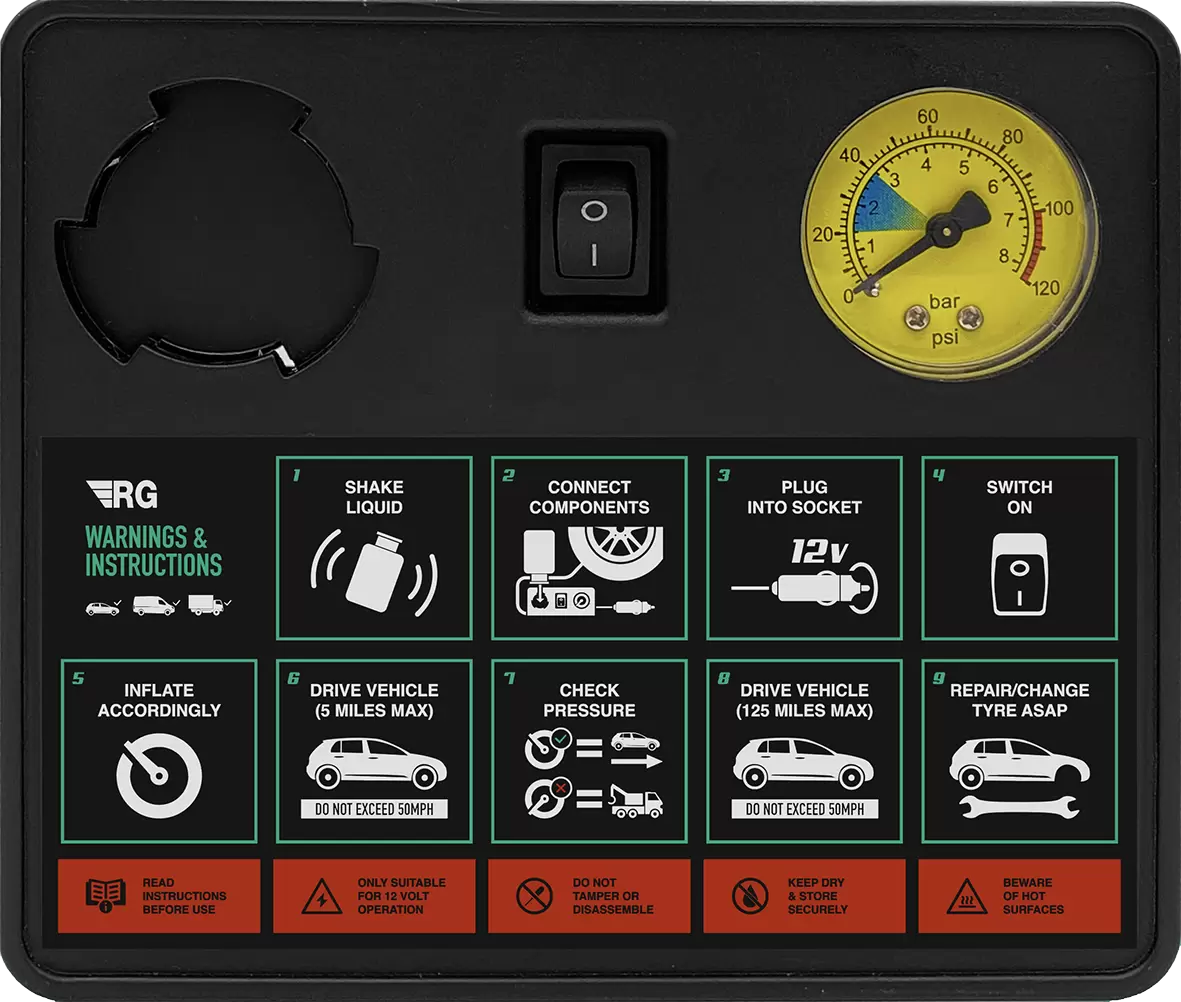 Workshop Warehouse RG10040 Tyre Repair Kit