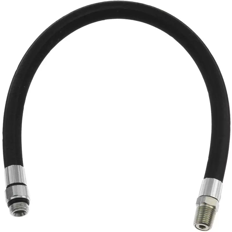 PCL RHA2040W - AFG Mk4 Hose Assembly 0.36m (14) Wire Braided Hose to Swivel R 1/4 Male Thread