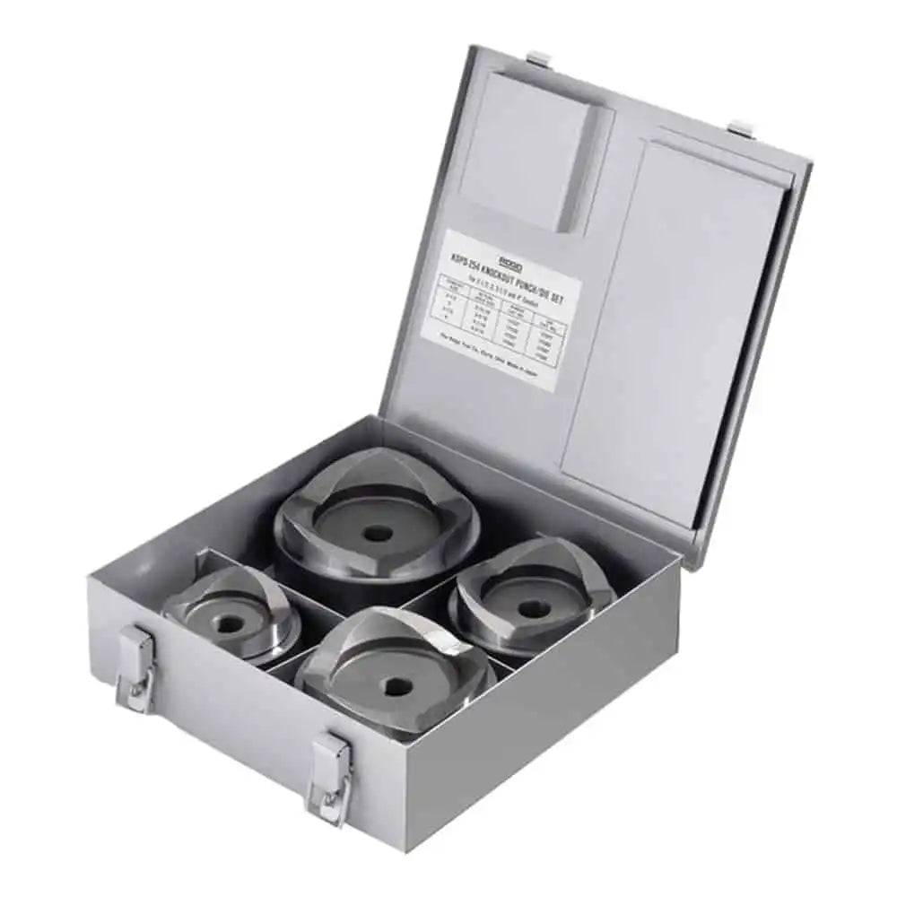Ridgid Kopd-254 Knockout Set 2-1/2" to 4" (Model 23492)