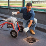 K1500B Sectional Drain Cleaner – 2" to 8" Cable, 220V (Model 27597)