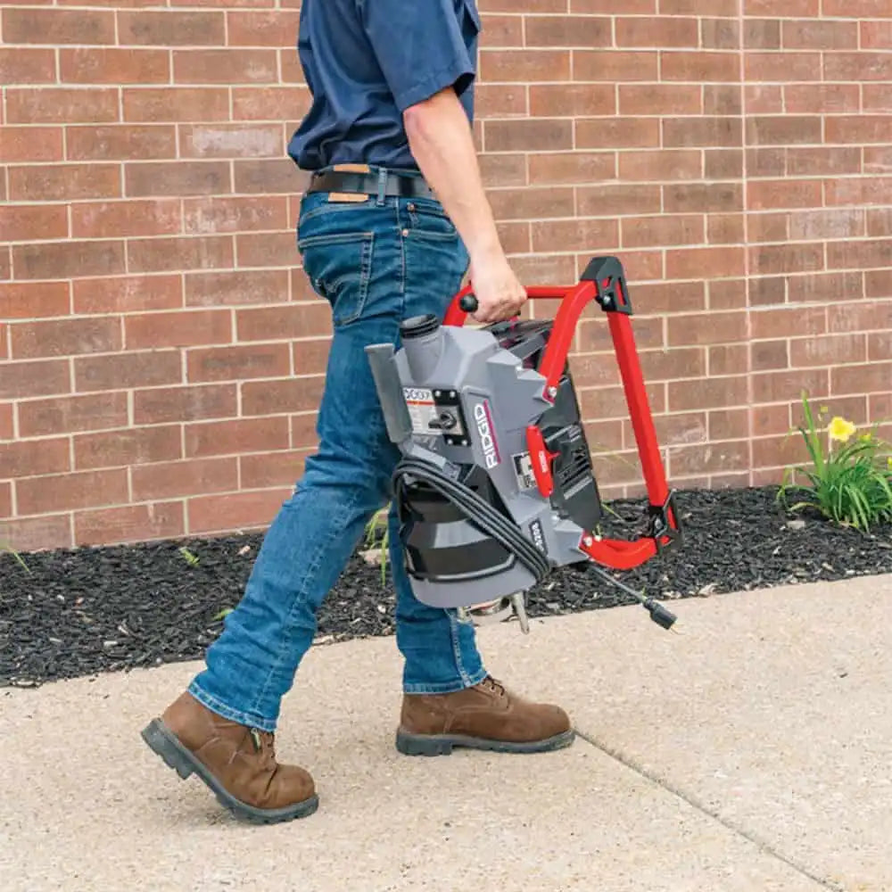 K-5208 Sectional Drain Cleaning Machine – 50-200mm, 22-32m Cable, 220V (Model 61703)