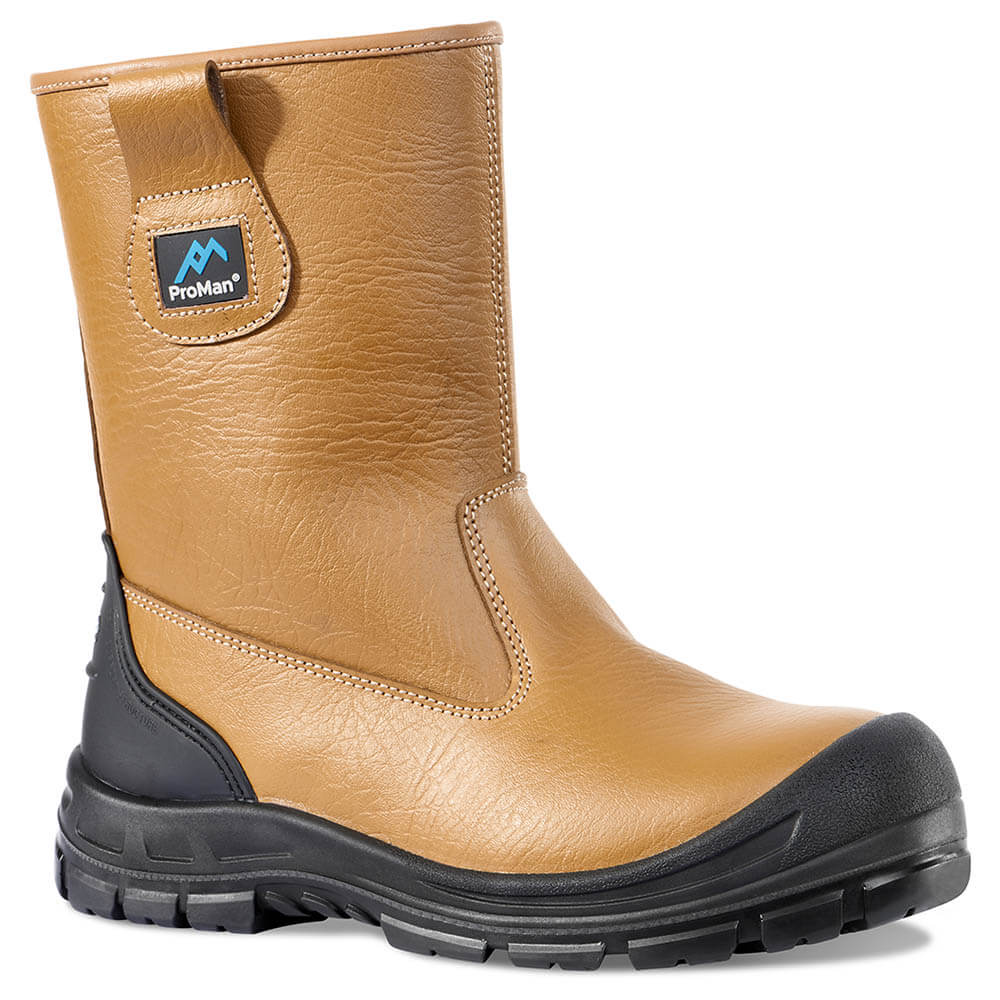Rock Fall PM104 Chicago Tan S3 SRC Rigger Boots