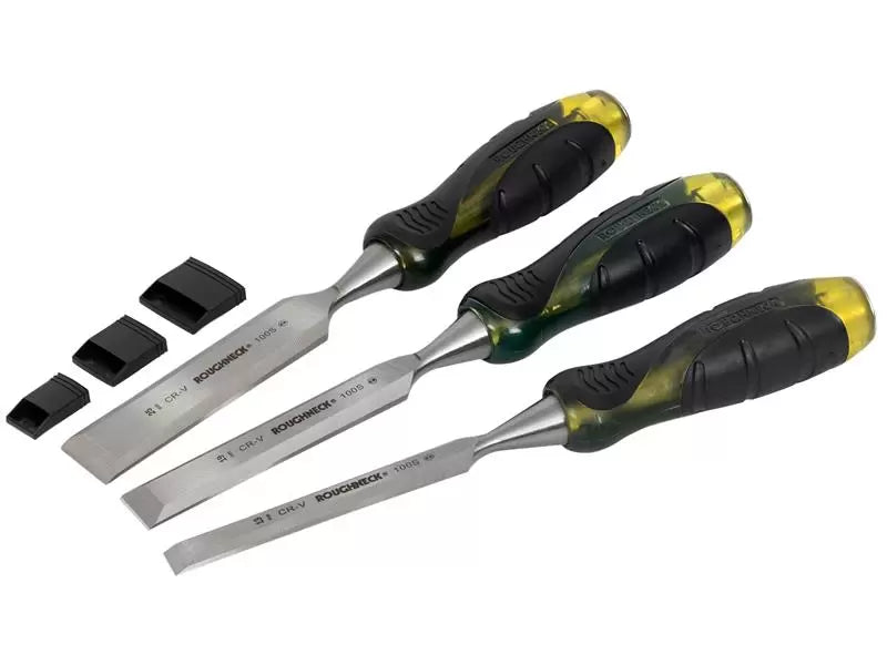 Roughneck - ROU30153 - Professional Bevel Edge Chisel Set, 3 Piece