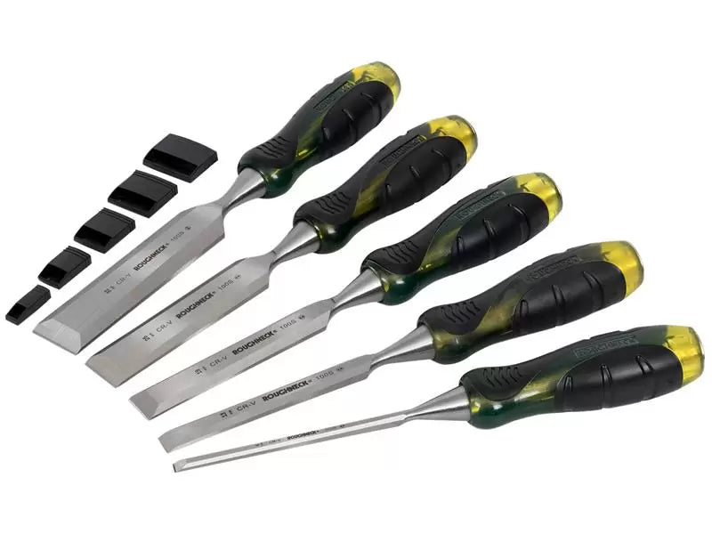 Roughneck - ROU30175 - Professional Bevel Edge Chisel Set, 5 Piece