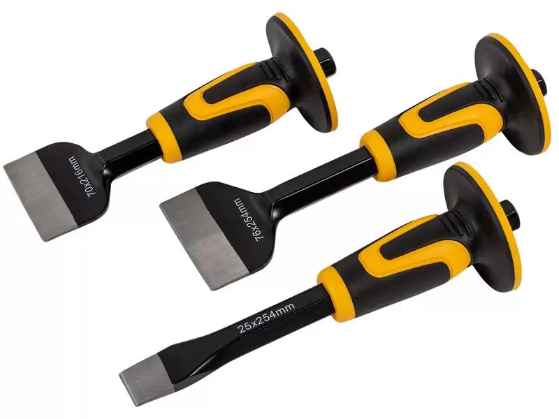 Roughneck - ROU31970 - Chisel & Bolster Set, 3 Piece