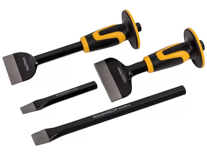 Roughneck - ROU31994 - Bolster & Cold Chisel Set 4 Piece