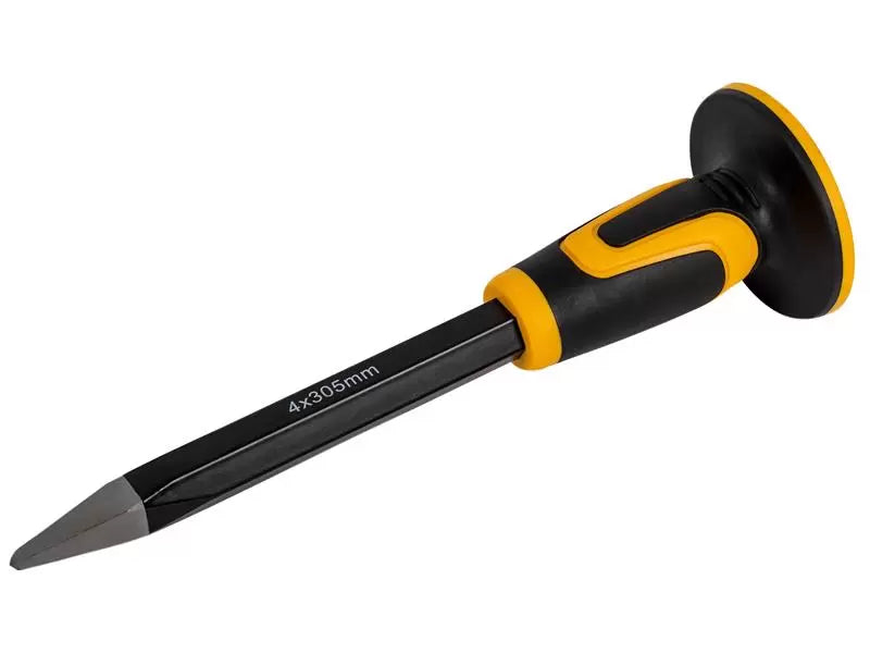 Roughneck - ROU31998 - Concrete Chisel With Guard 300 x 25 x 4mm Point