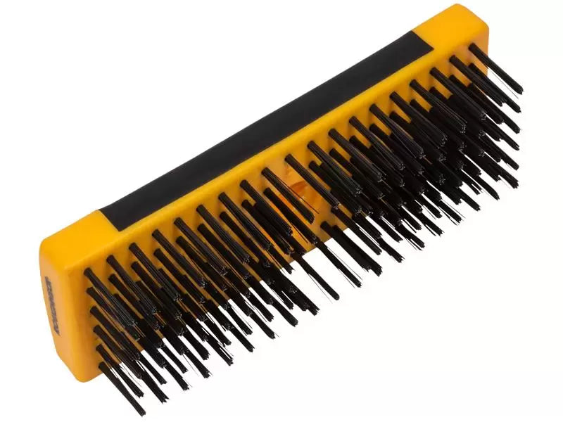 Roughneck - ROU52060 - Heavy-Duty Scrub Brush Soft Grip 200mm (8in) NO Handle