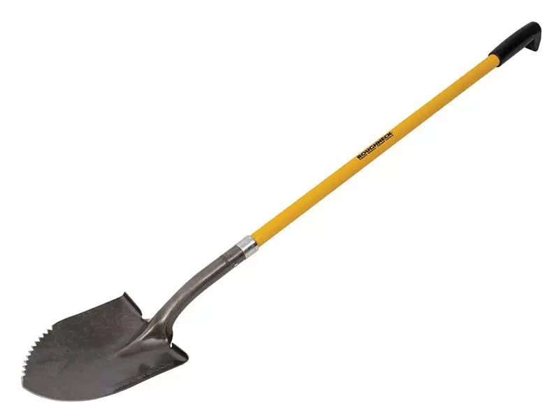 Roughneck - ROU68044 - Sharp Edge Round Shovel, Long Handle