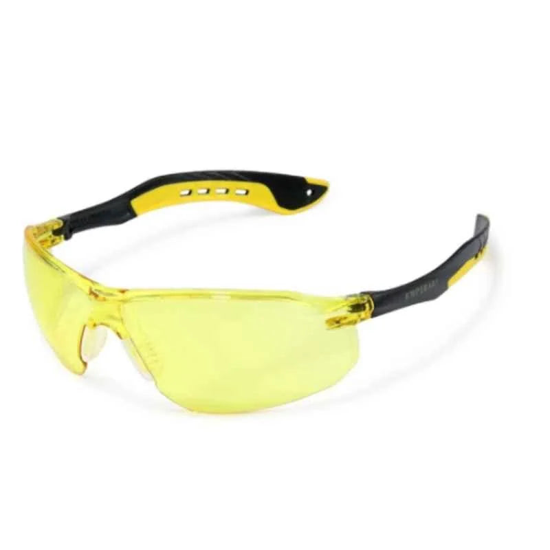 Empiral Active UV Protected Safety Goggles, Amber Frame - Pack of 12