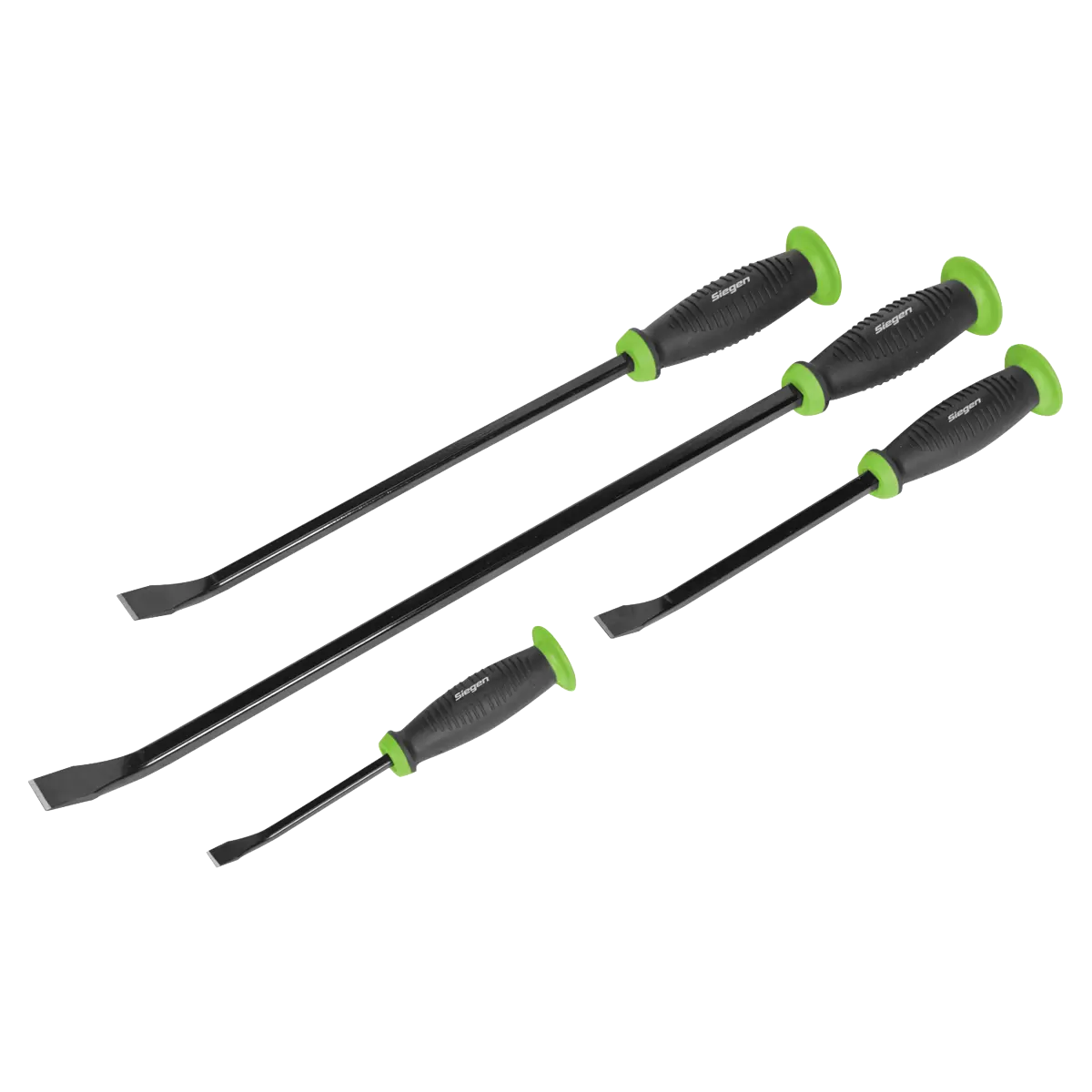 Sealey - S0557 - Siegen Pry Bar Set with Hammer Cap 4pc