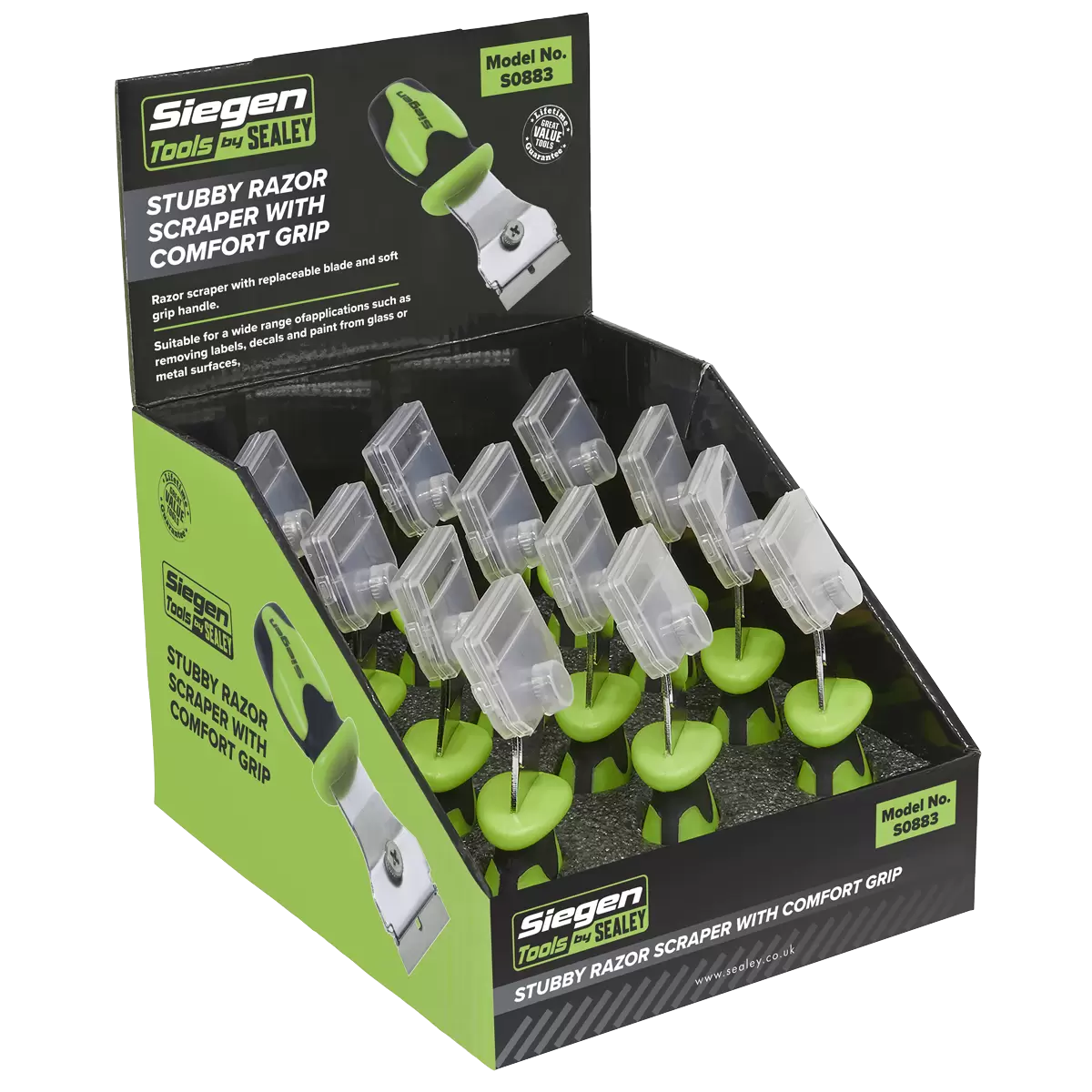 Sealey Razor Scraper Set
