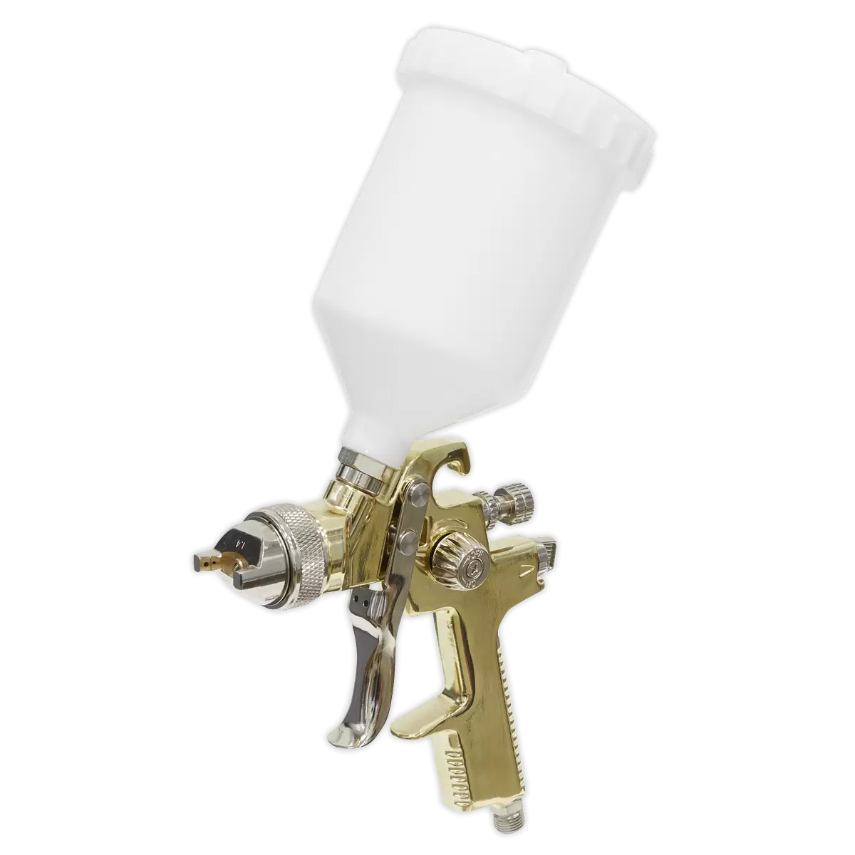 Sealey - S701G - Gold Series Gravity Feed Spray Gun 1.4mm Set-Up