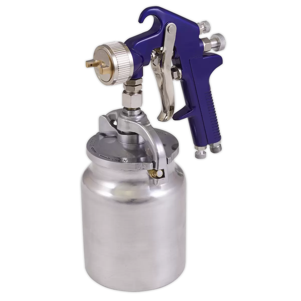 Sealey - S717 - Suction Feed Spray Gun 1.7mm Set-Up