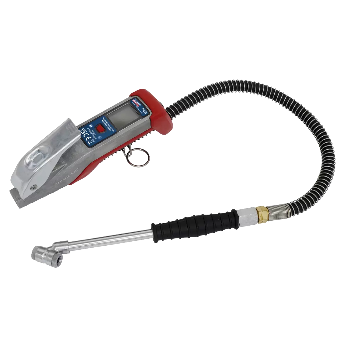 Sealey - SA374 - Digital Tyre Inflator with 0.5m Hose & Twin Push-On Connector