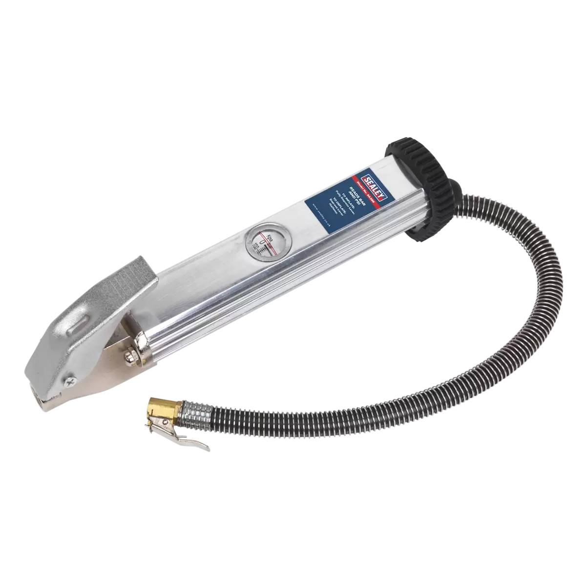 Sealey - SA395 - Tyre Inflator with Clip-On Connector