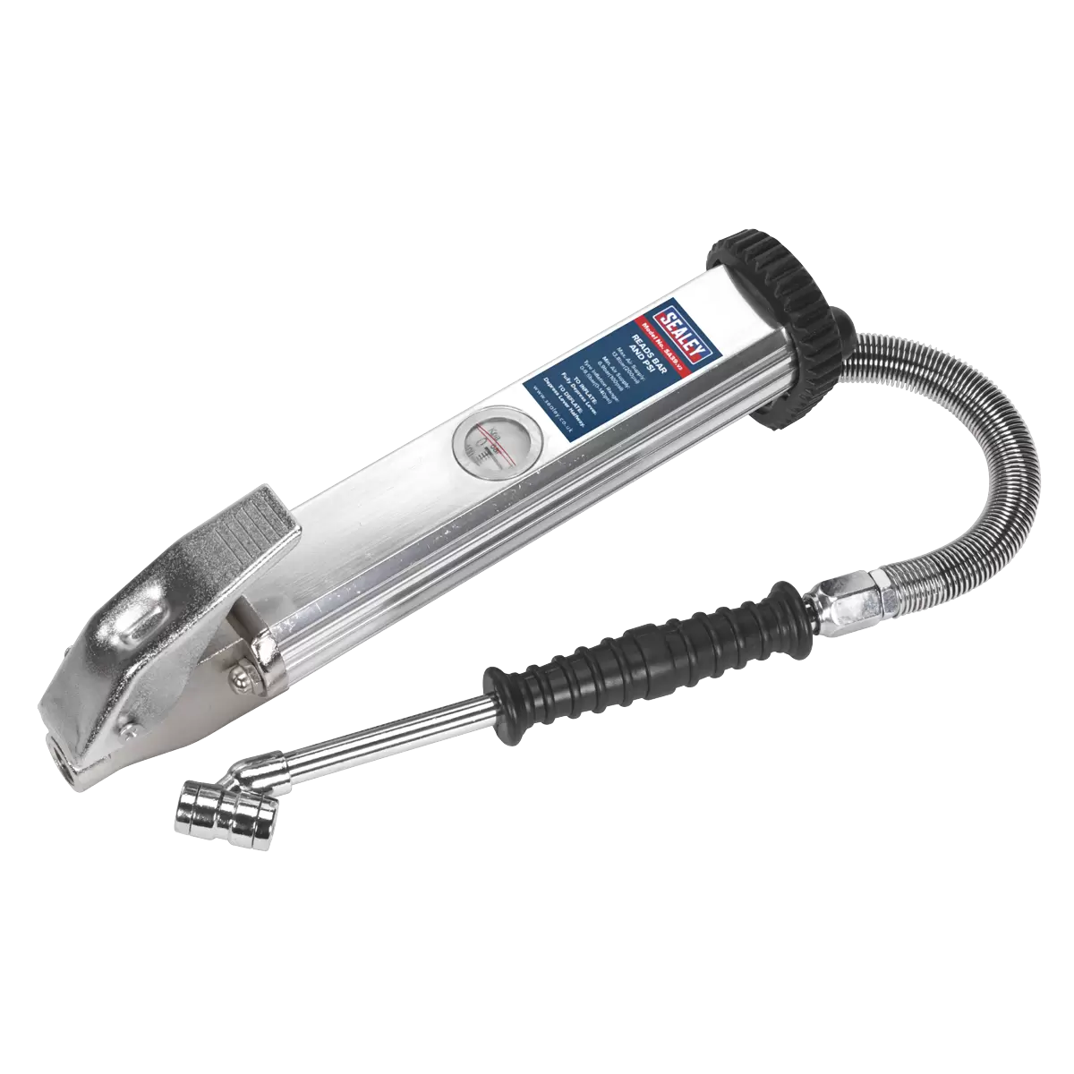 Sealey - SA39 - Long Type Tyre Inflator with Twin Push-On Connector
