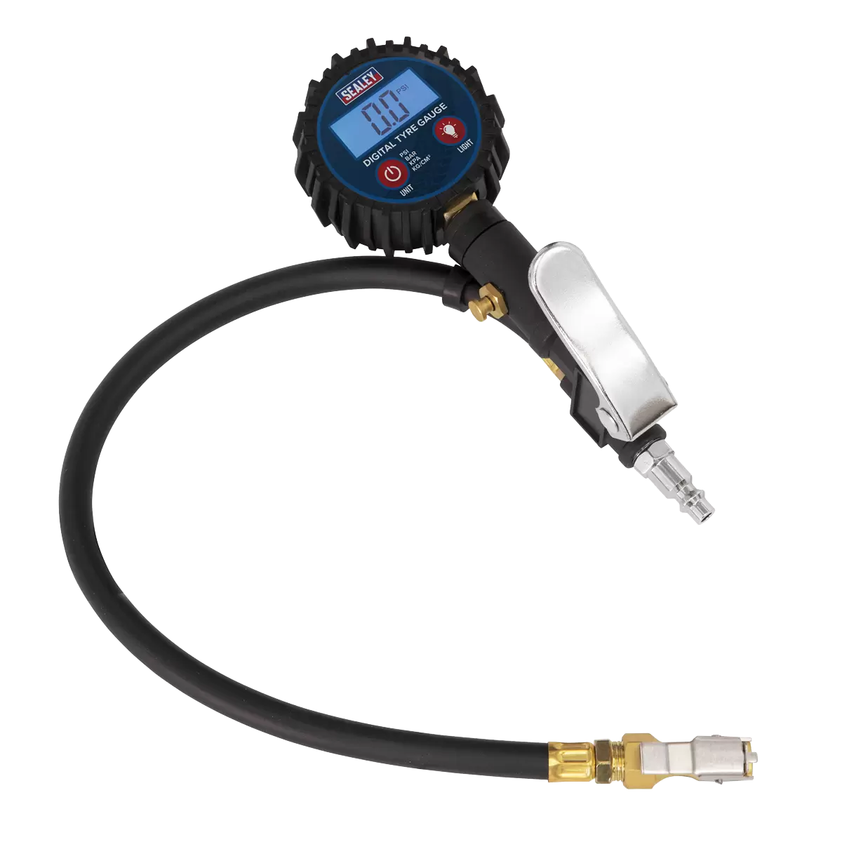 Sealey - SA400 - Digital Tyre Inflator with Clip-On Connector