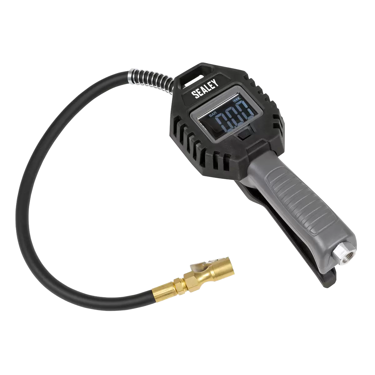 Sealey - SA500 - Rechargeable Digital Tyre Inflator with Clip-On Connector