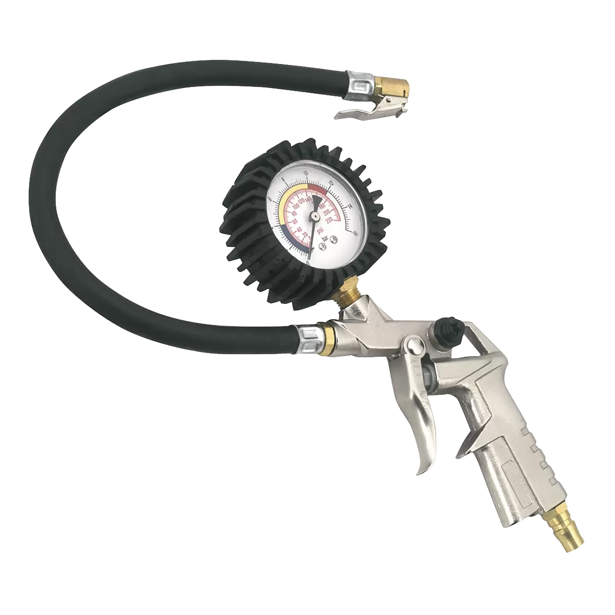 Sealey - SA924 - Tyre Inflator with Clip-On Connector