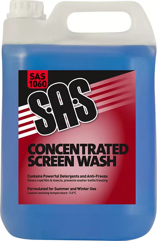 Workshop Warehouse SAS1060/2 S·A·S Concentrated Screen Wash 5L