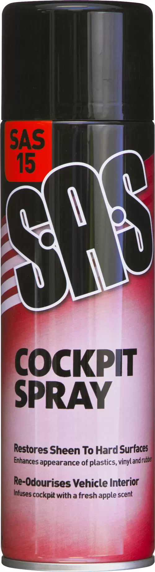 Workshop Warehouse SAS15 S·A·S Cockpit Spray 500ml
