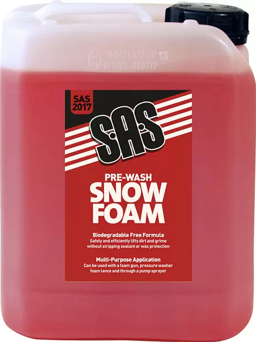 Workshop Warehouse SAS2017 S·A·S Pre-Wash Snow Foam 5L