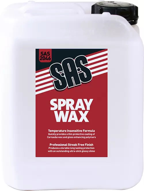 Workshop Warehouse SAS2046 S·A·S Quick Wax Spray 5L