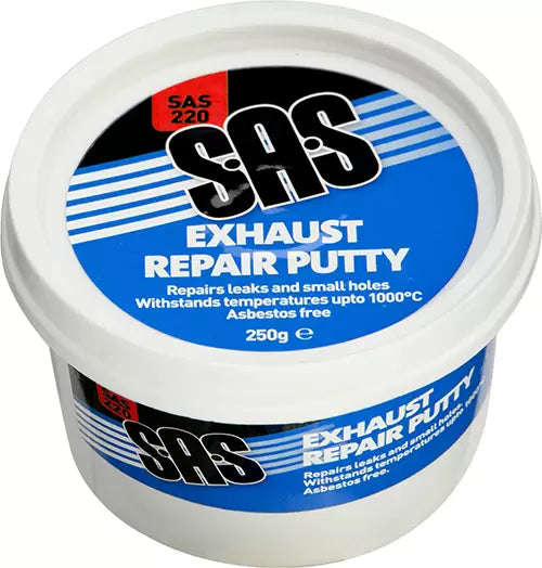 Workshop Warehouse SAS220 S·A·S Exhaust Putty 250g Tub