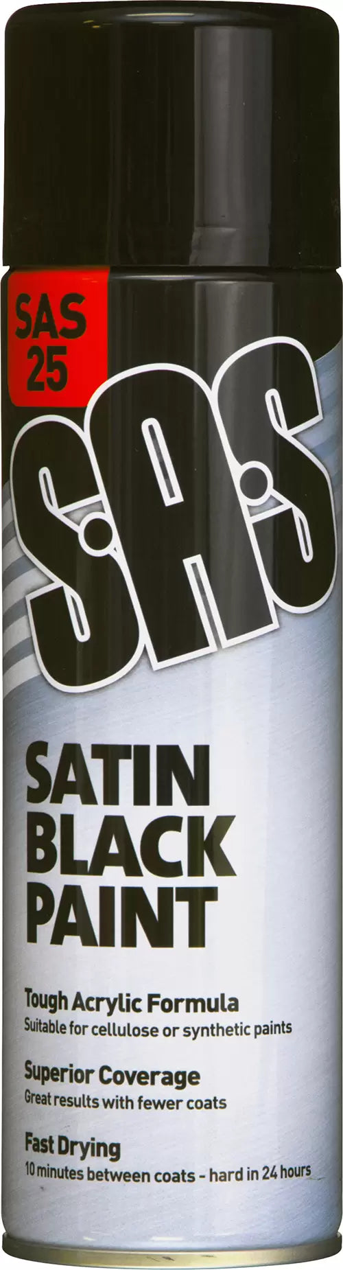 SAS Satin Black Paint