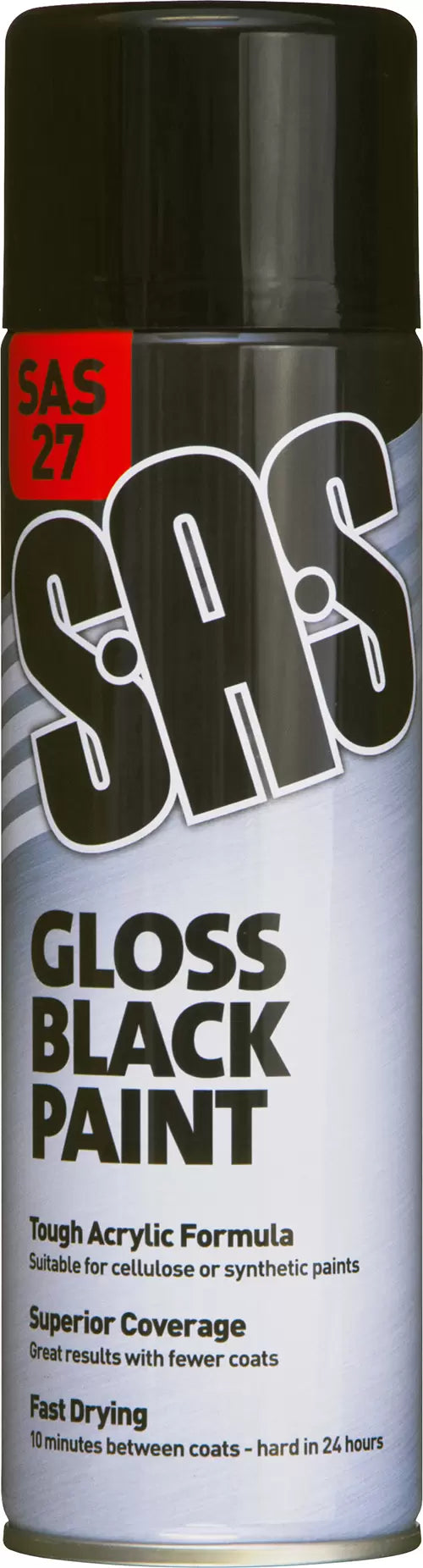 SAS Gloss Black Paint