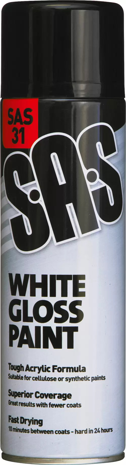 SAS31 White Gloss Paint 500ml