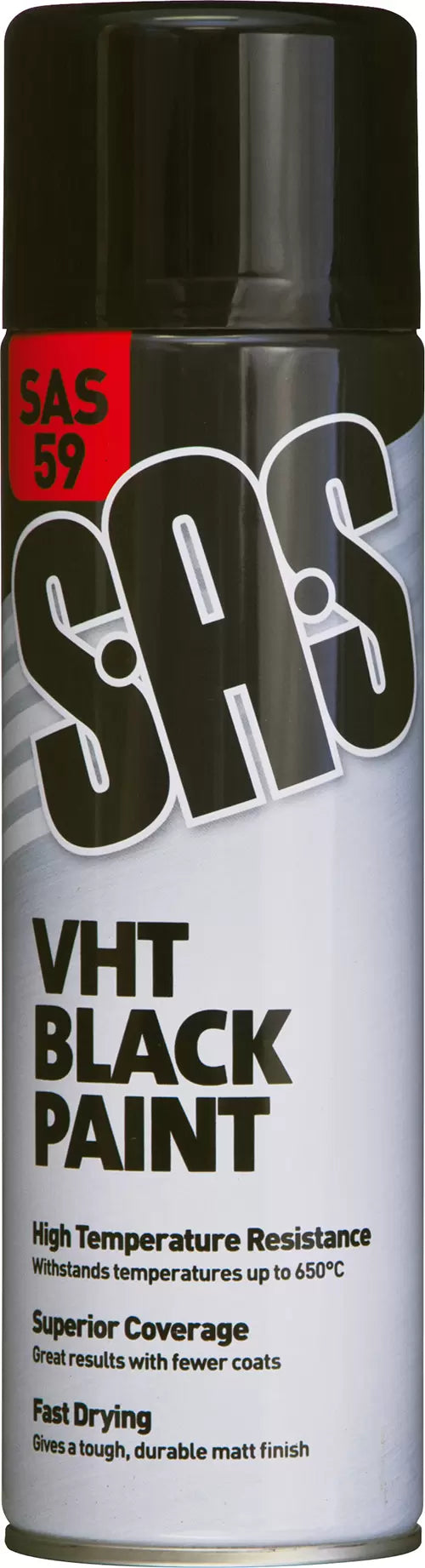 Workshop Warehouse SAS59 VHT Paint Black