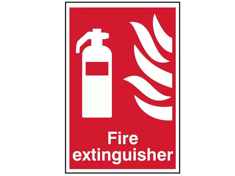 Scan - SCA1350 - Fire Extinguisher - PVC Sign 200 x 300mm