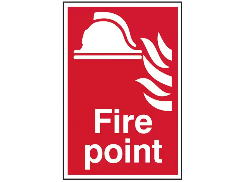 Scan - SCA1451 - Fire Point - PVC Sign 200 x 300mm