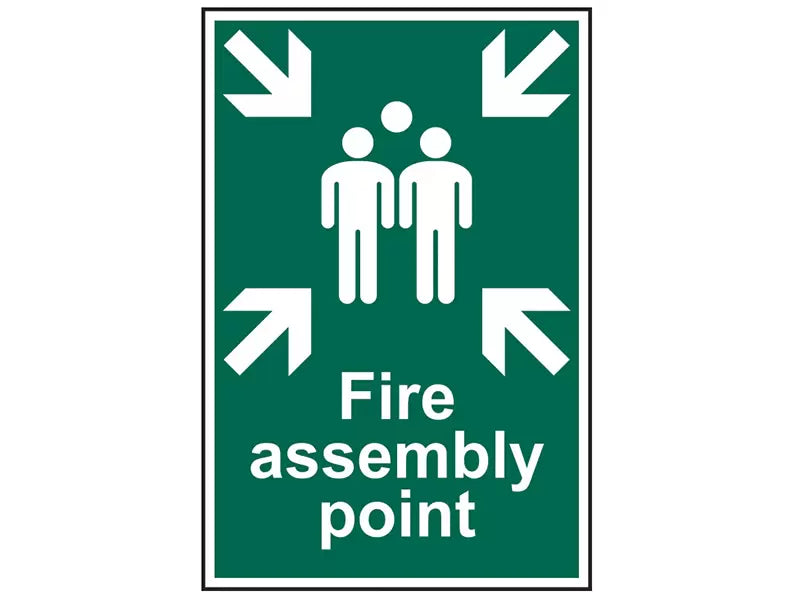 Scan - SCA1541 - Fire Assembly Point - PVC Sign 200 x 300mm