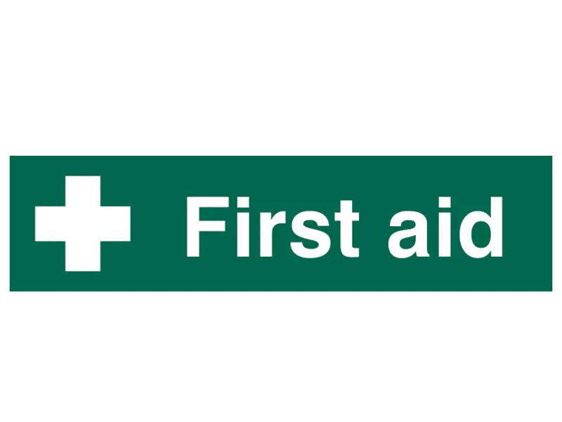 Scan - SCA5212 - First Aid - PVC Sign 200 x 50mm