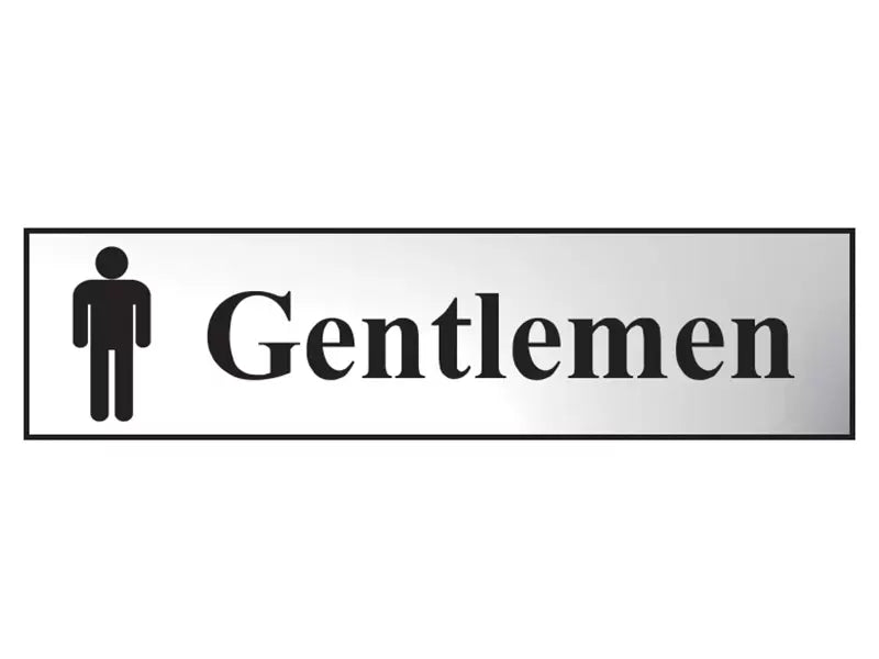 Scan - SCA6003C - Gentlemen - Polished Chrome Effect 200 x 50mm