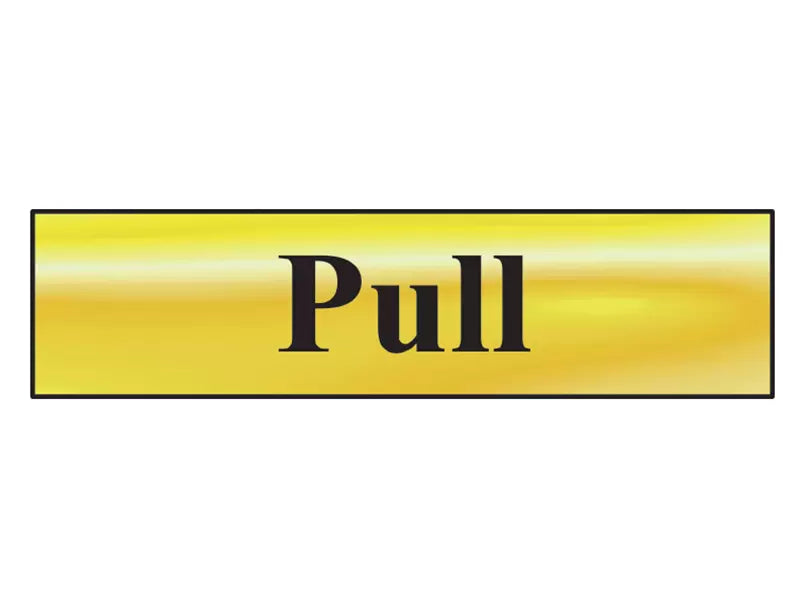 Scan - SCA6033 - Pull - Polished Brass Effect 200 x 50mm