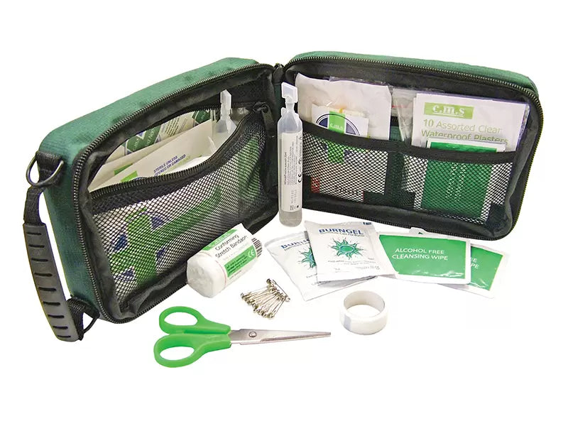 Scan - SCAFAKGP - Household & Burns First Aid Kit, 45 Piece