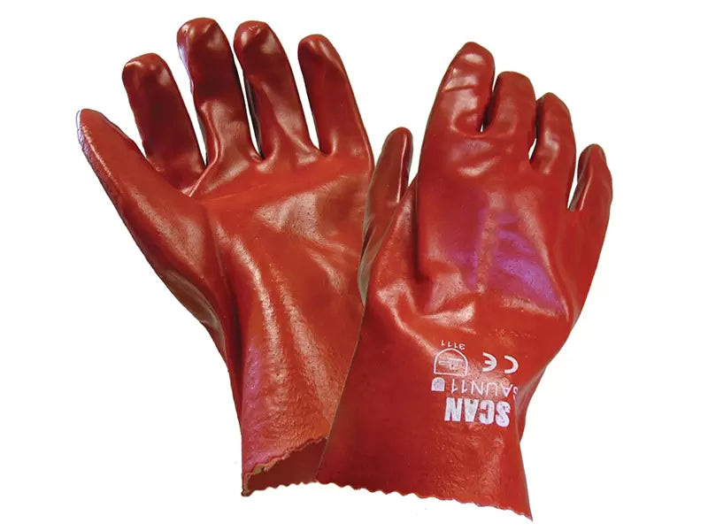 Scan - SCAGLOGAUN11 - PVC Gauntlets 27cm (11in) - L (Size 9)