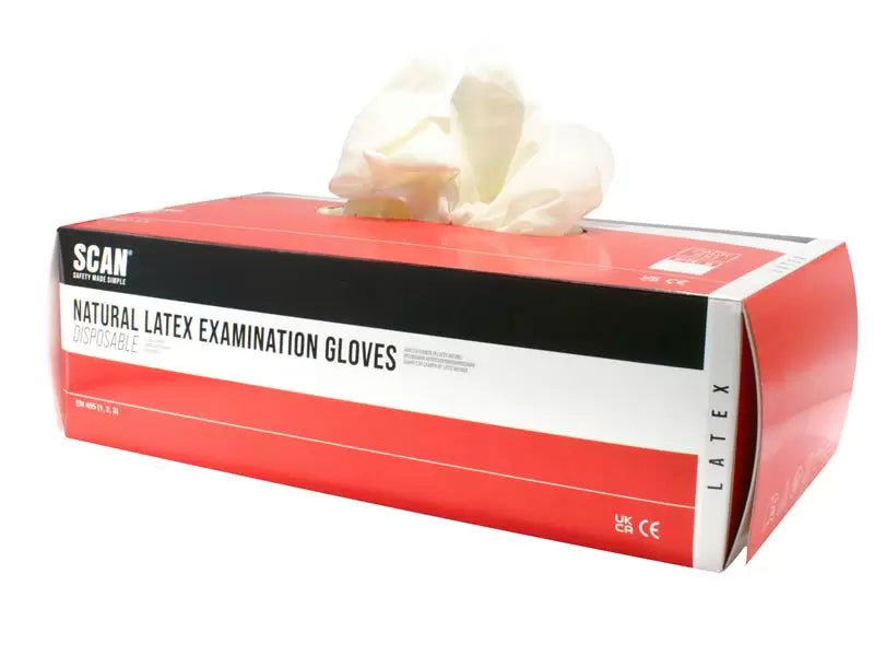 Scan - SCAGLOLATEXX - Latex Gloves - XL (Box 100)