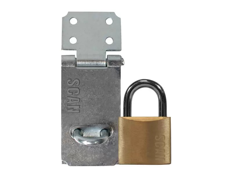 Scan - SCAPHSGP64 - Hasp and Staple 64mm + 40mm Padlock