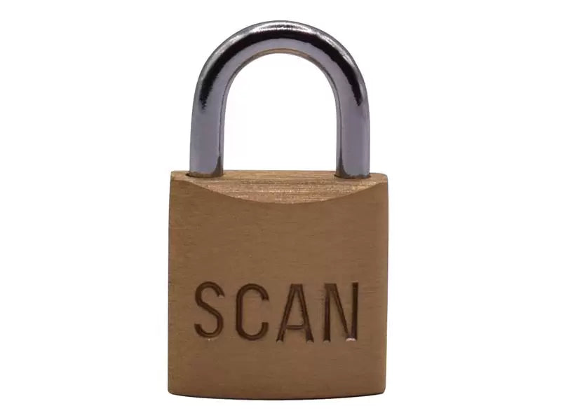 Scan - SCAPLB20 - Brass Padlock 20mm