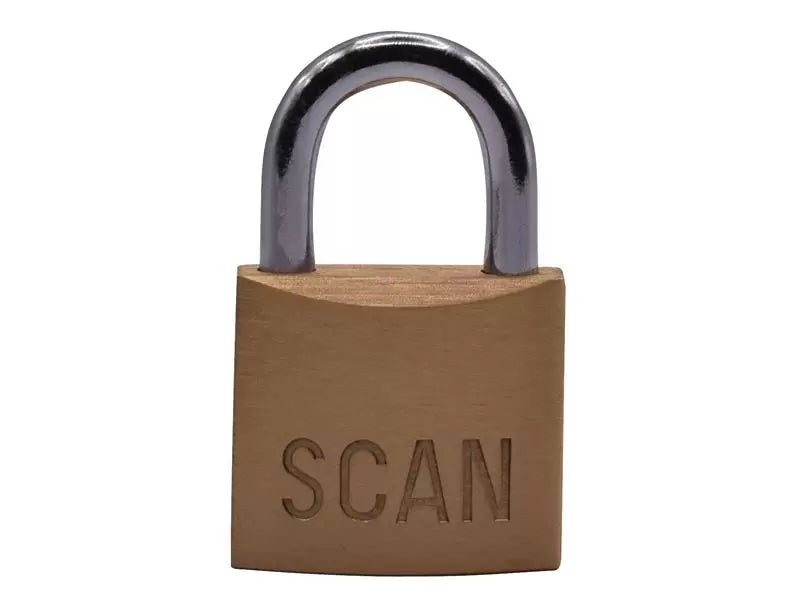 Scan - SCAPLB30 - Brass Padlock 30mm