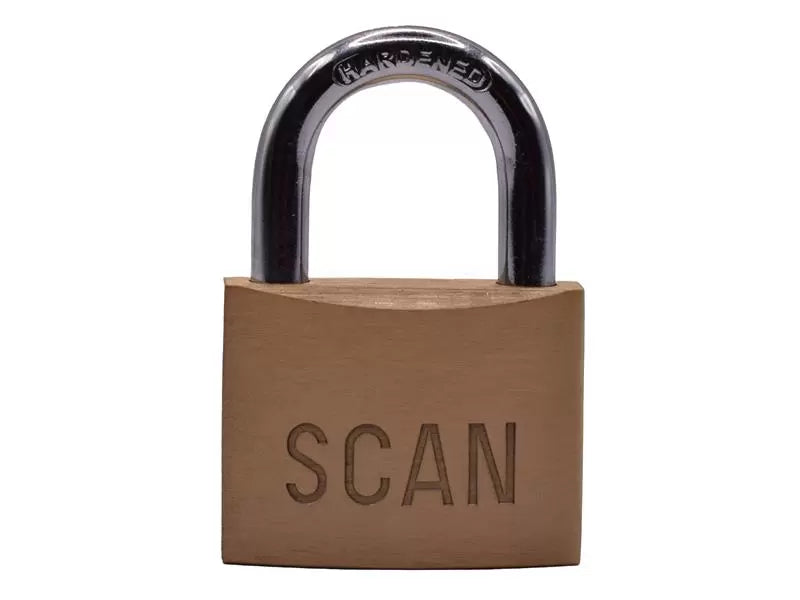 Scan - SCAPLB50 - Brass Padlock 50mm