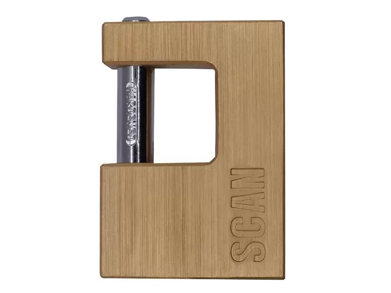 Scan - SCAPLB80SHUT - Brass Padlock Shutter 80mm