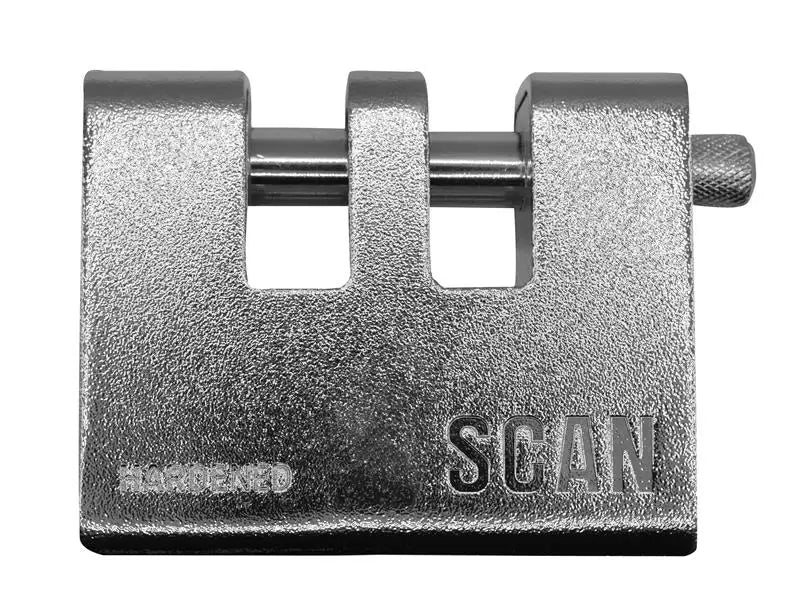 Scan - SCAPLCHAIN - Armoured Twin Slot Shutter Padlock 90mm