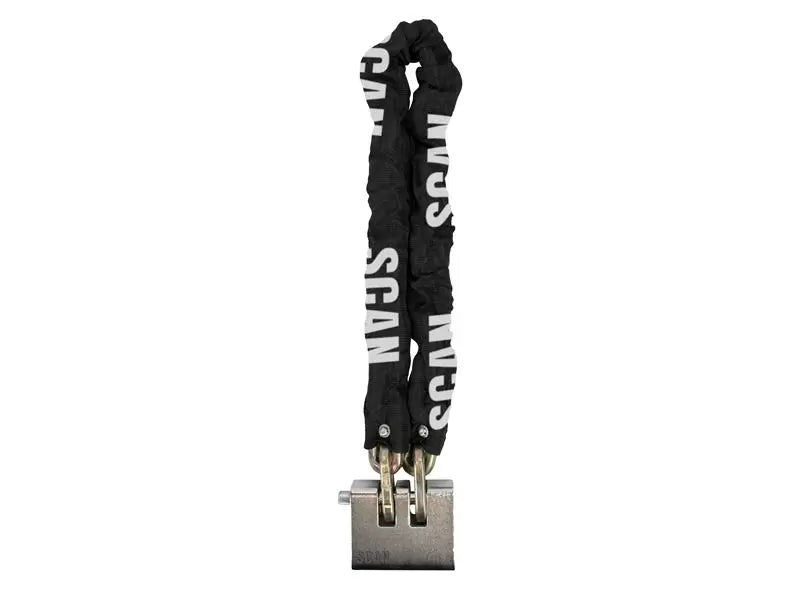Scan - SCAPLCHSET - Heavy-Duty Chain 1m x 9mm + Armoured Padlock